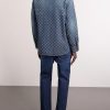 Logo-Jacquard Denim Shirt - BK Logo-Jacquard Denim Shirt - BK