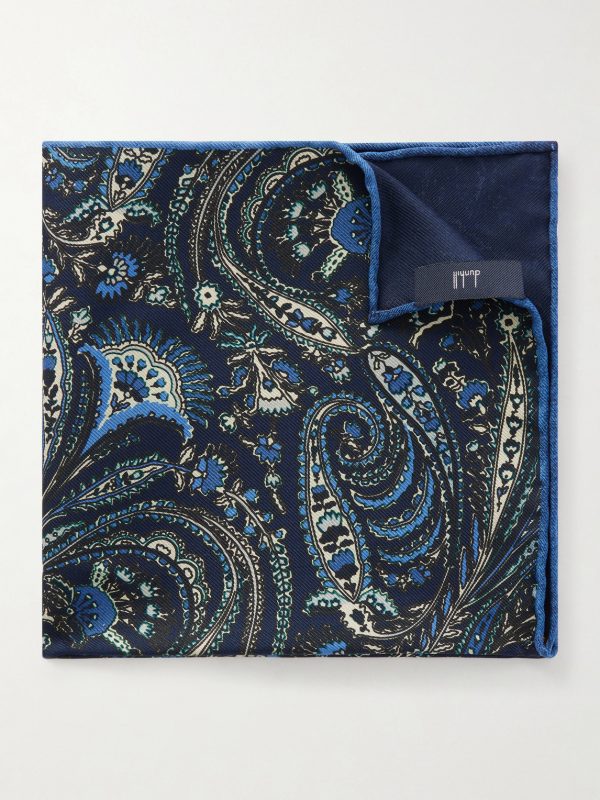 Printed Silk-Satin Pocket Square Printed Silk-Satin Pocket Square