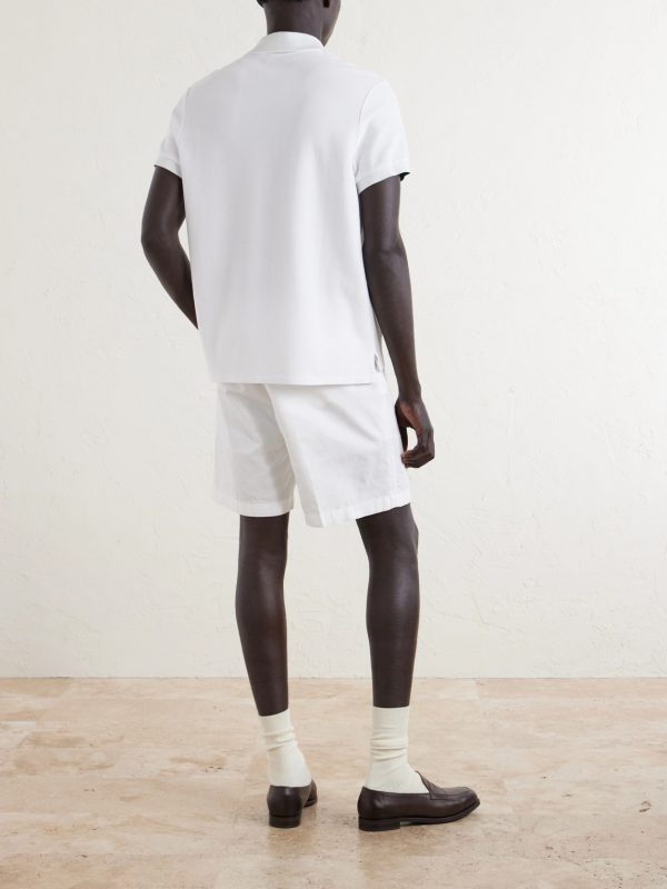 Cotton-Piqué Polo Shirt - BK
