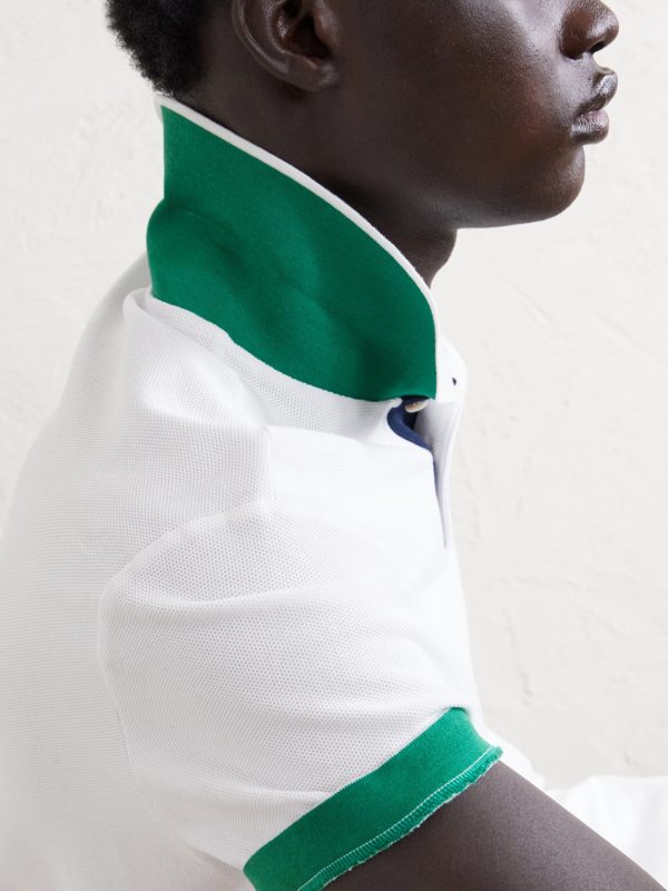 Cotton-Piqué Polo Shirt - E1