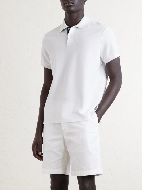 Cotton-Piqué Polo Shirt - FR