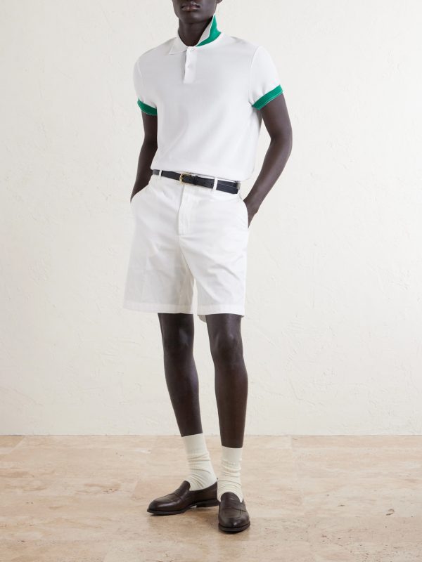 Cotton-Piqué Polo Shirt - OU