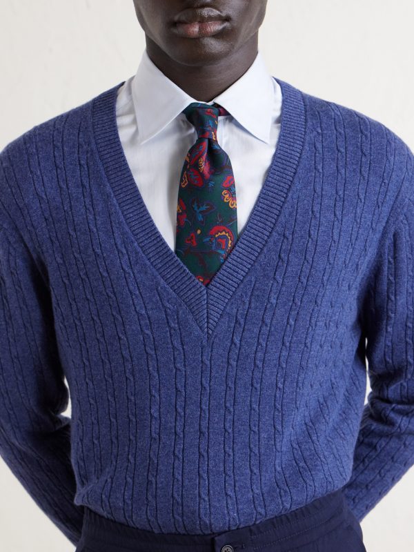 Ribbed Cashmere Sweater - CU Ribbed Cashmere Sweater - CU