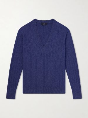 Ribbed Cashmere Sweater Ribbed Cashmere Sweater