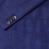 Checked Wool, Silk and Cashmere-Blend Blazer - E1