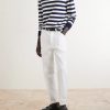 Striped Cotton and Cashmere Polo Shirt - OU
