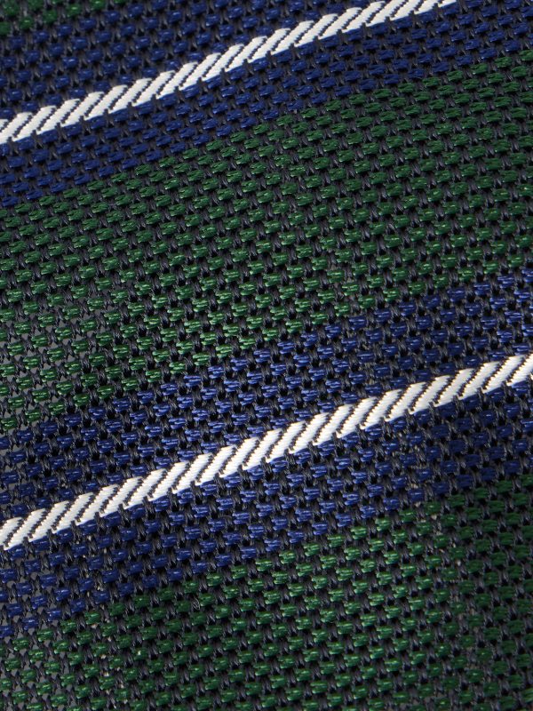 9.5cm Striped Silk Tie - CU 9.5cm Striped Silk Tie - CU