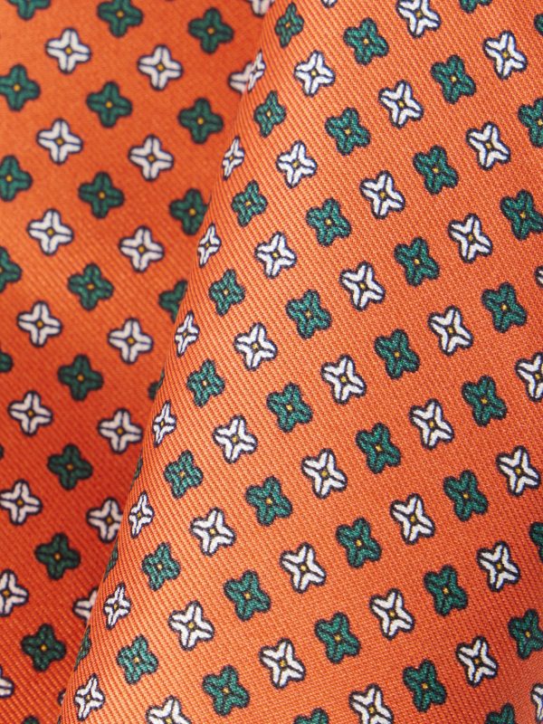 Printed Silk-Twill Pocket Square - CU Printed Silk-Twill Pocket Square - CU