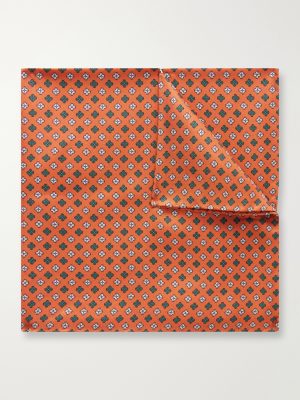 Printed Silk-Twill Pocket Square Printed Silk-Twill Pocket Square