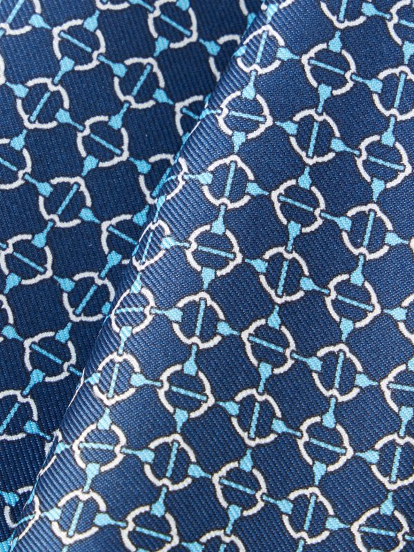 Printed Silk-Twill Pocket Square - CU Printed Silk-Twill Pocket Square - CU