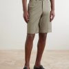 Straight-Leg Cotton-Blend Twill Shorts - FR Straight-Leg Cotton-Blend Twill Shorts - FR