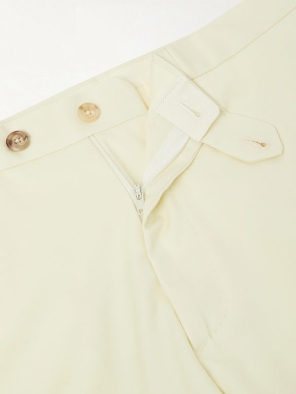 Tapered Cotton-Twill Suit Trousers - CU Tapered Cotton-Twill Suit Trousers - CU
