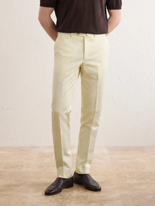 Tapered Cotton-Twill Suit Trousers - FR Tapered Cotton-Twill Suit Trousers - FR