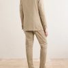 Cotton Suit Jacket - BK