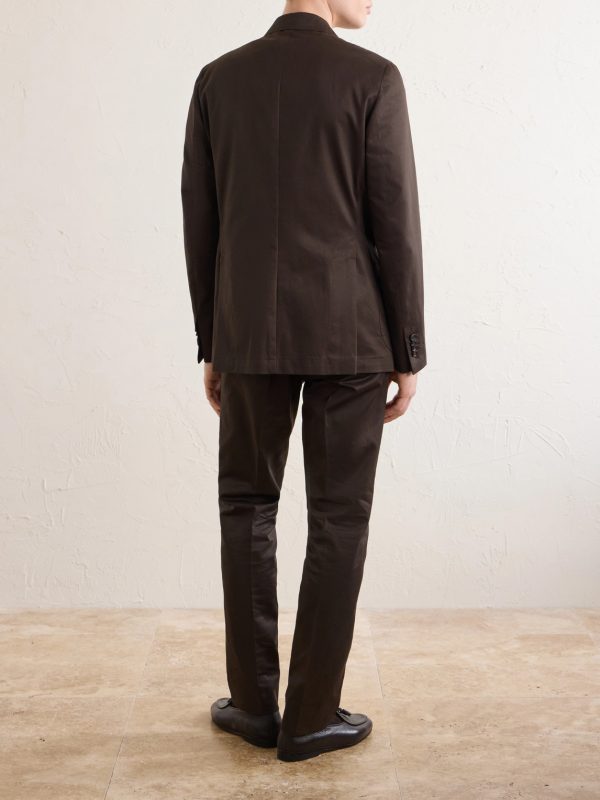 Cotton Suit Jacket - BK Cotton Suit Jacket - BK