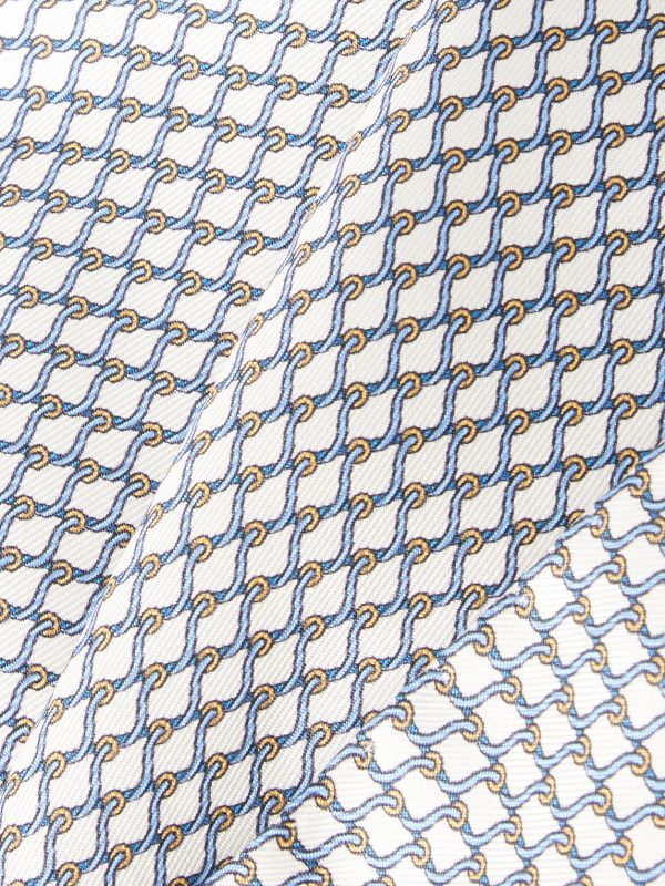 Printed Silk-Twill Pocket Square - CU