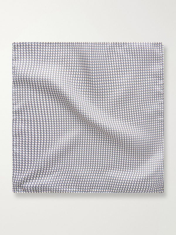 Printed Silk-Twill Pocket Square - FR