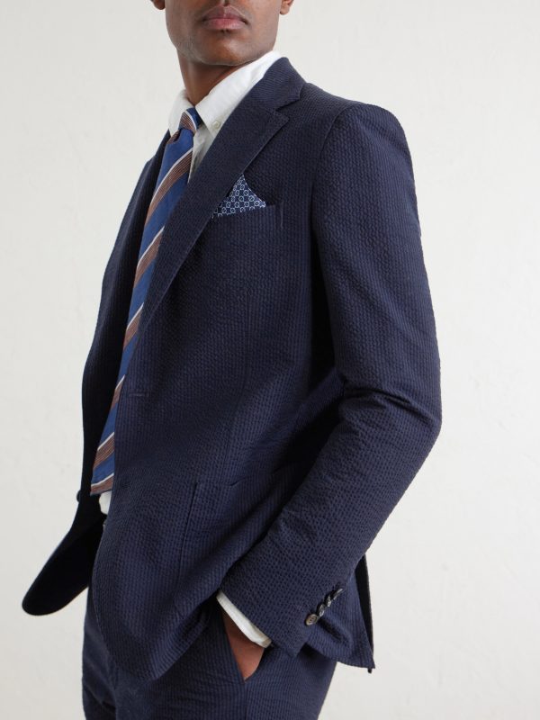Cotton-Seersucker Suit Jacket - CU Cotton-Seersucker Suit Jacket - CU