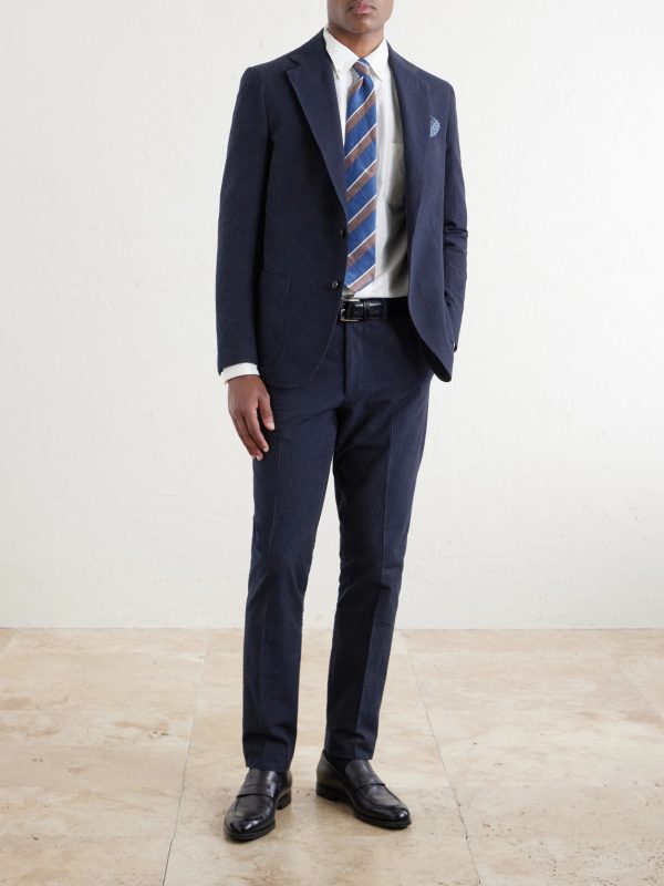 Cotton-Seersucker Suit Jacket - OU Cotton-Seersucker Suit Jacket - OU