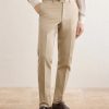 Tapered Cotton-Twill Suit Trousers - FR