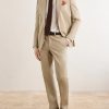 Tapered Cotton-Twill Suit Trousers - OU