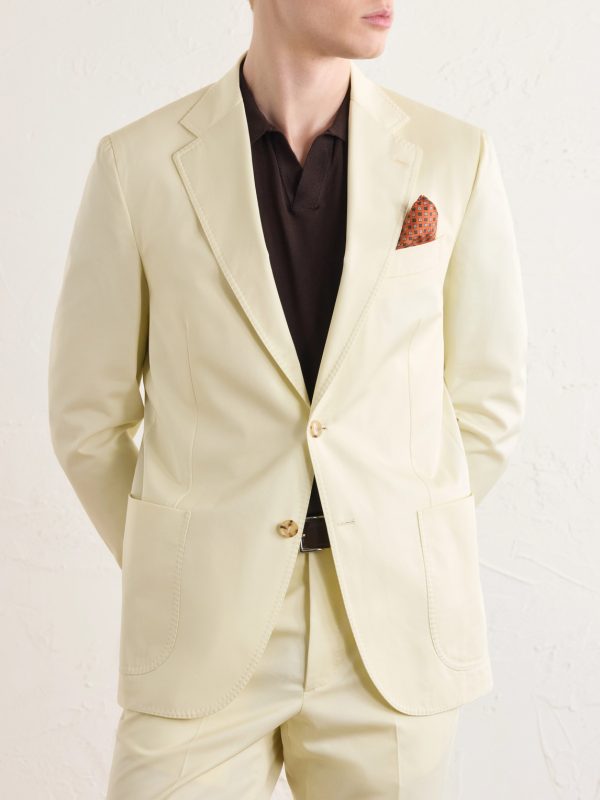 Cotton-Twill Suit Jacket - FR Cotton-Twill Suit Jacket - FR