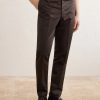 Tapered Cotton-Twill Suit Trousers - FR