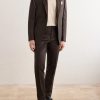 Tapered Cotton-Twill Suit Trousers - OU