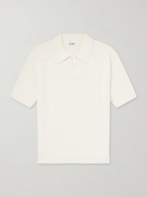 Knitted Cotton Polo Shirt