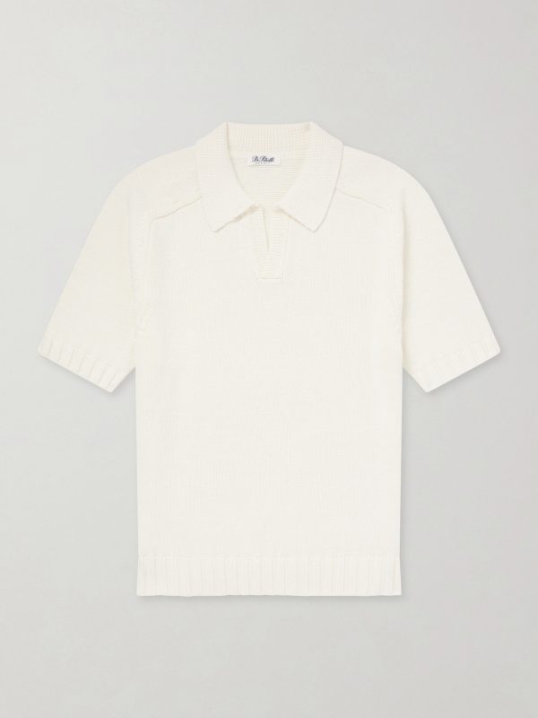 Knitted Cotton Polo Shirt Knitted Cotton Polo Shirt