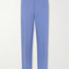 Straight-Leg Cotton, Linen and Lyocell-Blend Trousers