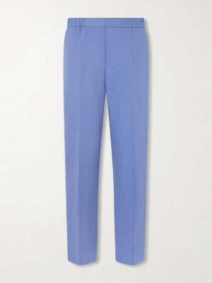 Straight-Leg Cotton, Linen and Lyocell-Blend Trousers Straight-Leg Cotton, Linen and Lyocell-Blend Trousers