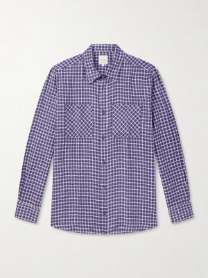 Checked Linen Shirt