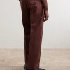 Straight-Leg Cotton and Linen-Blend Twill Trousers - BK Straight-Leg Cotton and Linen-Blend Twill Trousers - BK