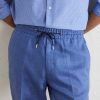 Straight-Leg Linen Trousers - CU Straight-Leg Linen Trousers - CU