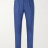 Straight-Leg Linen Trousers Straight-Leg Linen Trousers