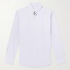 Button-Down Collar Striped Cotton-Poplin Shirt Button-Down Collar Striped Cotton-Poplin Shirt
