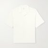 Camp-Collar Striped Cotton-Seersucker Shirt