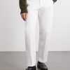 Straight-Leg Cotton and Linen-Blend Twill Trousers - FR Straight-Leg Cotton and Linen-Blend Twill Trousers - FR