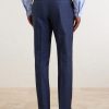 Slim-Fit Tapered Cotton and Linen-Blend Suit Trousers - BK Slim-Fit Tapered Cotton and Linen-Blend Suit Trousers - BK