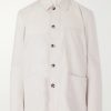 Linen and Wool-Blend Overshirt Linen and Wool-Blend Overshirt