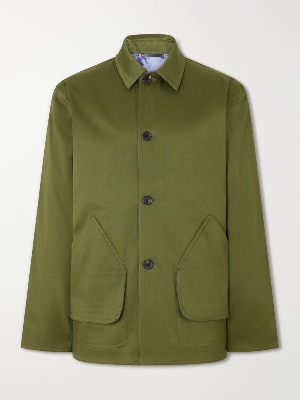 Stretch Cotton-Twill Jacket Stretch Cotton-Twill Jacket