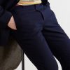 Tapered Wool-Hopsack Suit Trousers - CU Tapered Wool-Hopsack Suit Trousers - CU