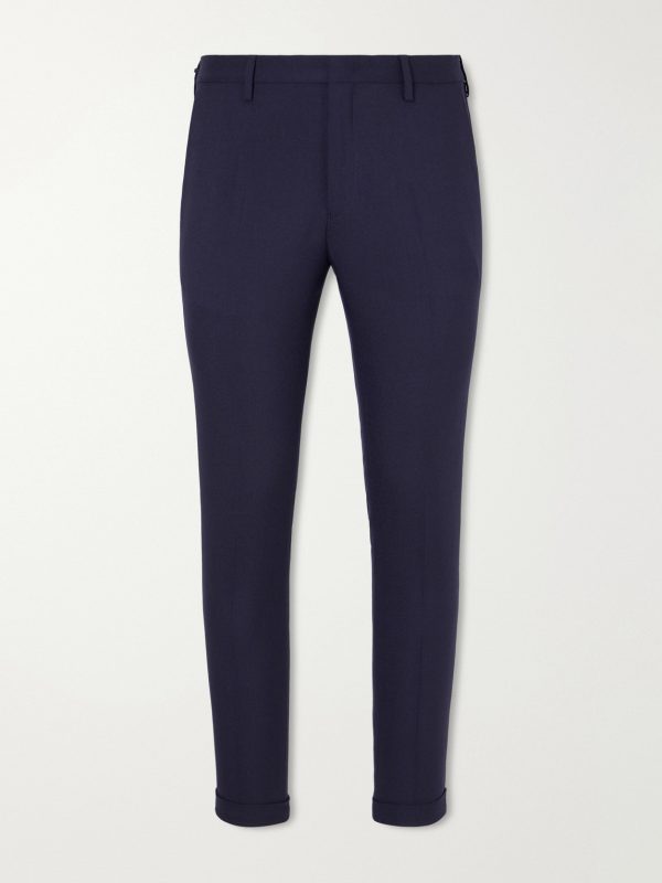 Tapered Wool-Hopsack Suit Trousers Tapered Wool-Hopsack Suit Trousers