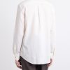 Striped Cotton and Silk-Blend Shirt - BK Striped Cotton and Silk-Blend Shirt - BK