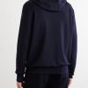 Lyocell-Blend Zip-Up Hoodie - BK