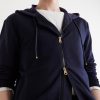 Lyocell-Blend Zip-Up Hoodie - CU