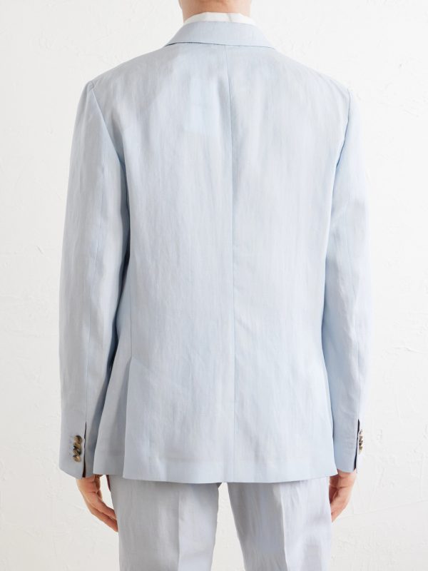 Linen Suit Jacket - BK Linen Suit Jacket - BK