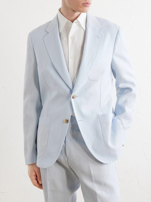 Linen Suit Jacket - FR Linen Suit Jacket - FR
