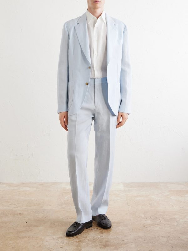 Linen Suit Jacket - OU Linen Suit Jacket - OU